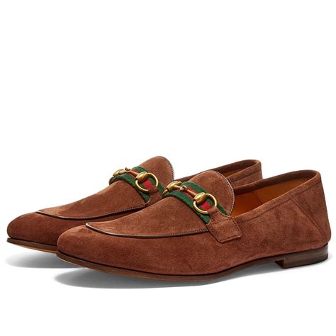 gucci loafers brixton men|gucci suede loafers.